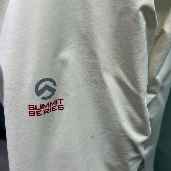 The North Face Summit Hyvent Alpha Series. White with gray accents. Size Med. - Picture 2 of 10